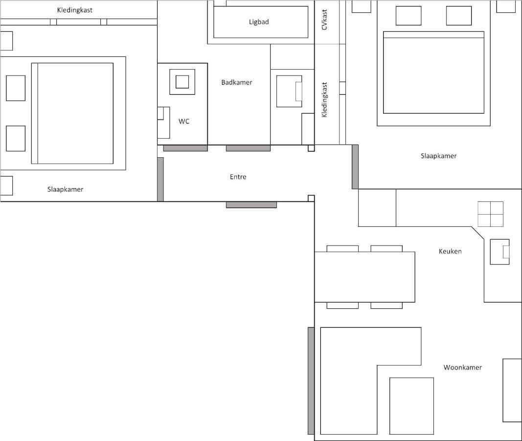 Ruim Familie Chalet Tot 4 Personen Op De Veluwe Bungalowpark De Kern Putten Luaran gambar